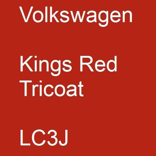 Volkswagen, Kings Red Tricoat, LC3J.